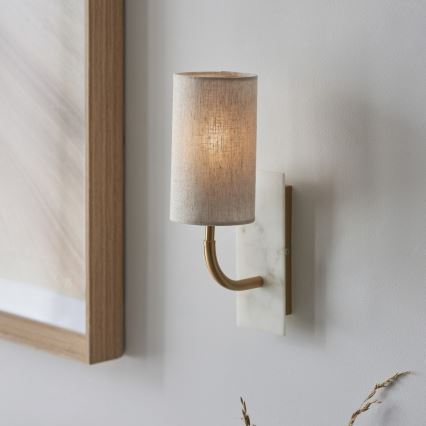 Endon 114203 - Wandlamp 1xE14/7W/230V beige/goud