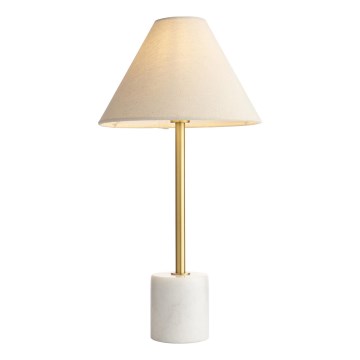 Endon 114211 - Tafellamp 1xE14/7W/230V beige/messing