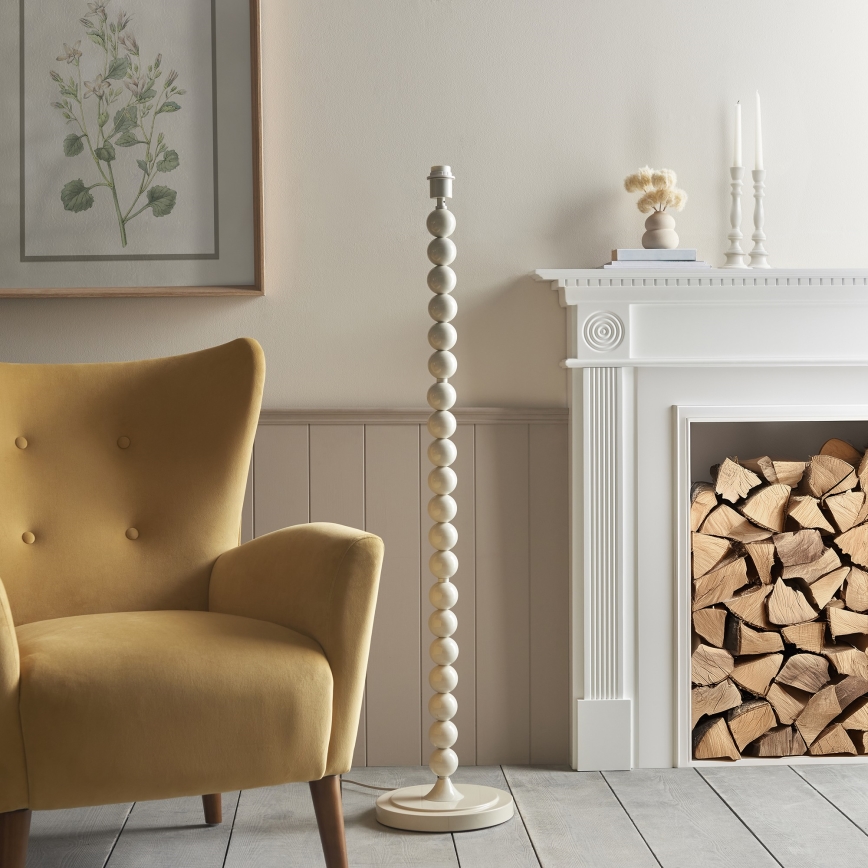 Endon 114632 - Lampadaire HIGGLEDY 1xE27/10W/230V beige