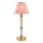 Endon 114842 - LED Dimbare oplaadbare tafellamp MORTON LED/1,5W/5V 3600 mAh messing/roze
