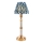Endon 114846 - LED Dimbare oplaadbare tafellamp MORTON LED/1,5W/5V 3600 mAh messing/blauw