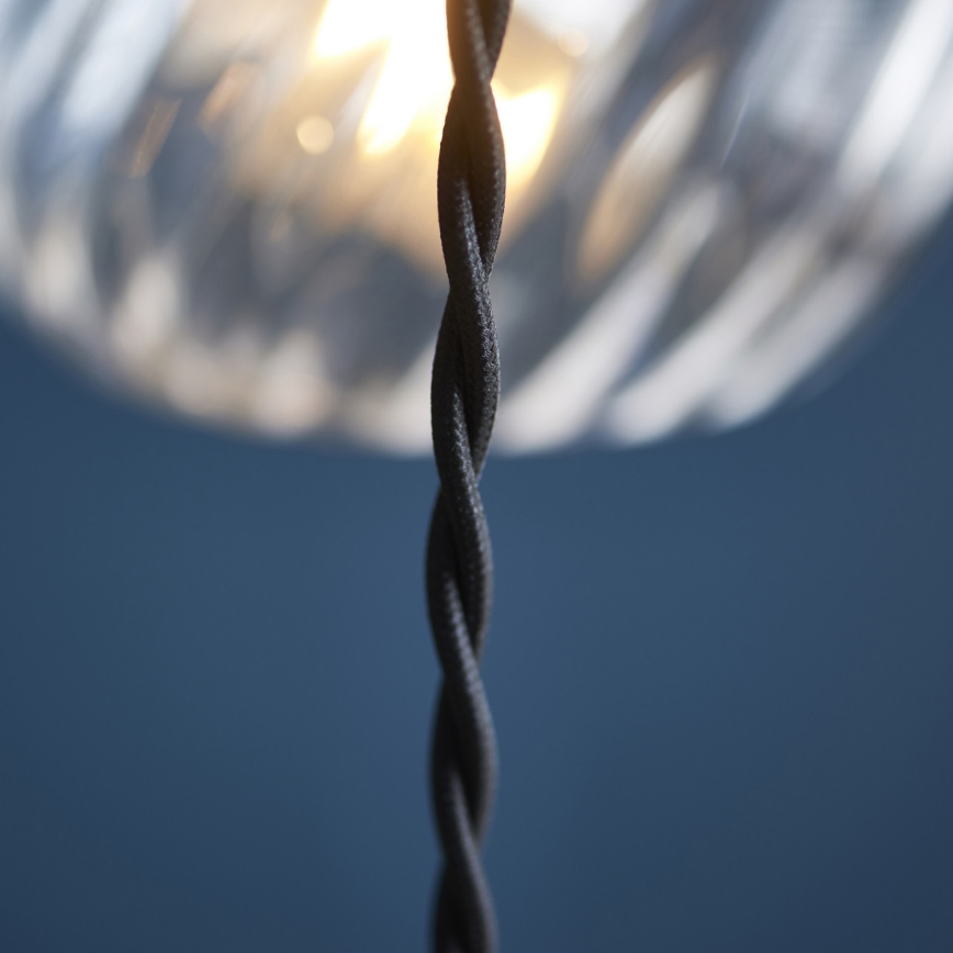 Endon 119435 - Suspension sur câble ALLEGRA 5xE14/7W/230V laiton