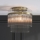 Endon 119492 - Opbouwlamp MARIETTA 1xE27/10W/230V messing/helder