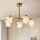 Endon 120037 - Lustre sur tige CERCHIO 5xG9/5W/230V en laiton