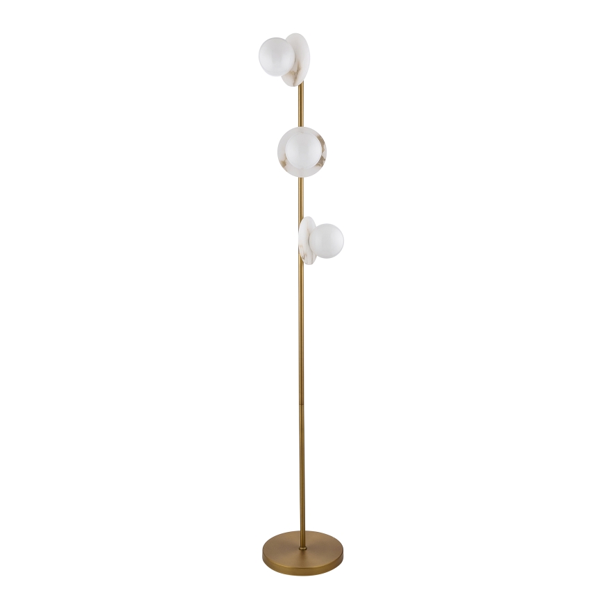 Endon 120042 - Lampadaire CERCHIO 3xG9/5W/230V laiton
