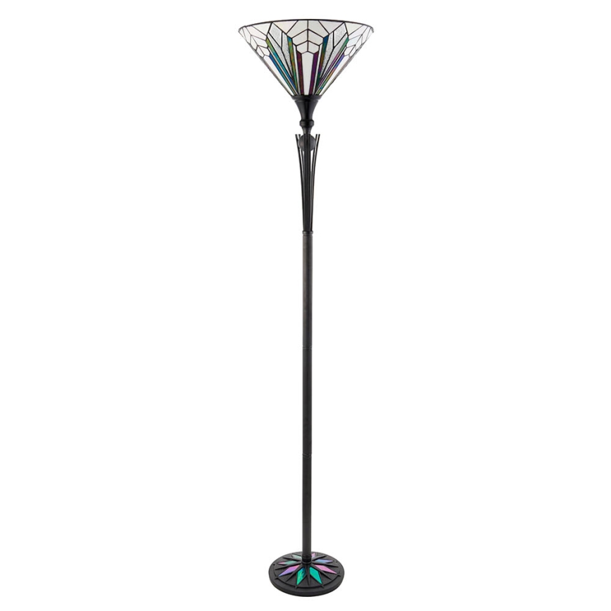Endon 63933 - Lampadaire Tiffany ASTORIA 1xE27/60W/230V Ø 40 cm