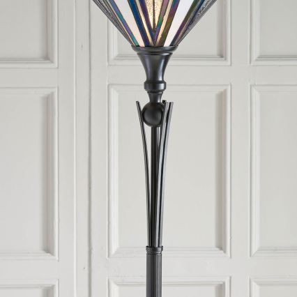 Endon 63933 - Lampadaire Tiffany ASTORIA 1xE27/60W/230V Ø 40 cm