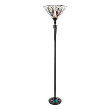 Endon 63933 - Vloerlamp Tiffany ASTORIA 1xE27/60W/230V Ø 40 cm