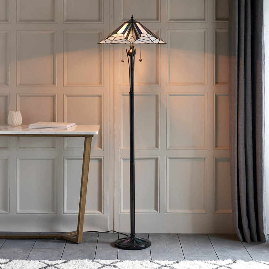 Endon 63934 - Lampadaire ASTORIA 2xE27/60W/230V d. 48 cm