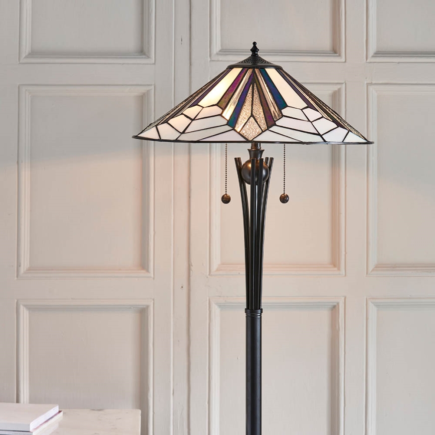 Endon 63934 - Lampadaire ASTORIA 2xE27/60W/230V d. 48 cm