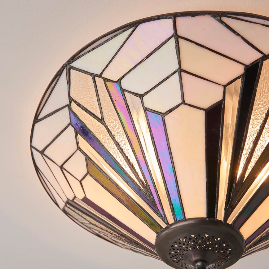 Endon 63935 - Plafondlamp ASTORIA 2xE27/60W/230V diameter 48 cm