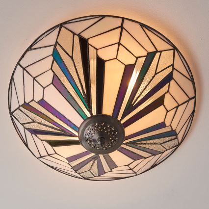 Endon 63935 - Plafonnier ASTORIA 2xE27/60W/230V d. 48 cm