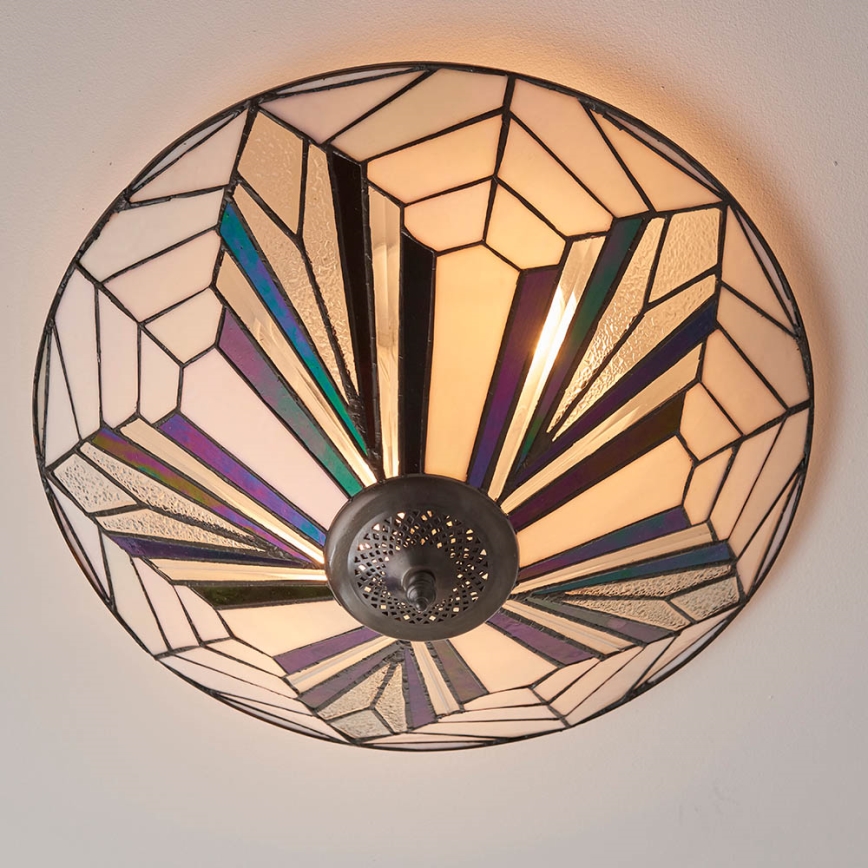 Endon 63935 - Plafonnier ASTORIA 2xE27/60W/230V d. 48 cm