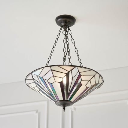Endon 63936 - Hanglamp aan een ketting ASTORIA 3xE27/60W/230V diameter 48 cm