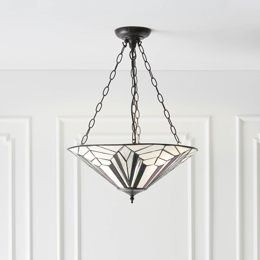 Endon 63936 - Hanglamp aan een ketting ASTORIA 3xE27/60W/230V diameter 48 cm