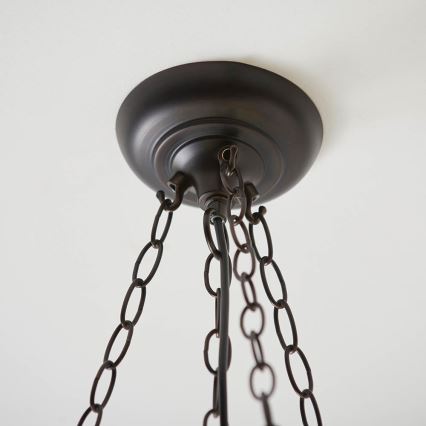 Endon 63936 - Suspension chaîne ASTORIA 3xE27/60W/230V d. 48 cm