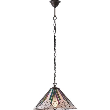 Endon 63937 - Suspension chaîne ASTORIA 1xE27/60W/230V d. 40 cm