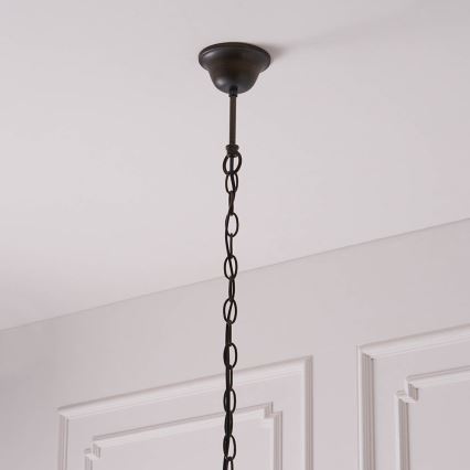 Endon 63937 - Suspension chaîne ASTORIA 1xE27/60W/230V d. 40 cm