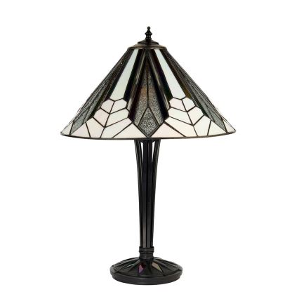 Endon 63939 - Tafellamp Tiffany ASTORIA 2xE27/60W/230V Ø 40 cm
