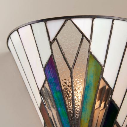 Endon 63940 - Wandlamp Tiffany ASTORIA 1xE14/40W/230V