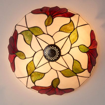 Endon 63960 - Plafondlamp BOTANICA 2xE27/60W/230V Ø 45 cm