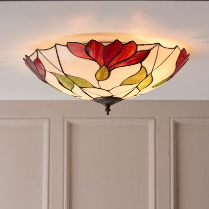 Endon 63960 - Plafonnier BOTANICA 2xE27/60W/230V Ø 45 cm