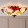 Endon 63960 - Plafonnier Tiffany BOTANICA 2xE27/60W/230V Ø 45 cm