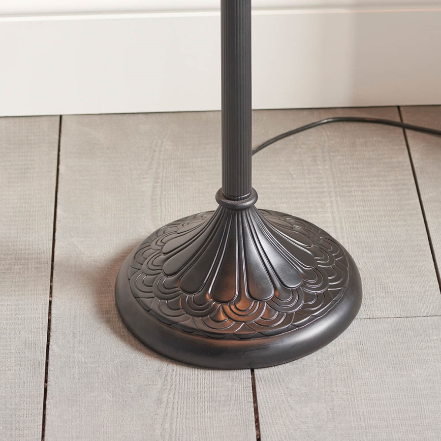 Endon 63972 - Vloerlamp BROOKLYN 2xE27/60W/230V Ø 50 cm
