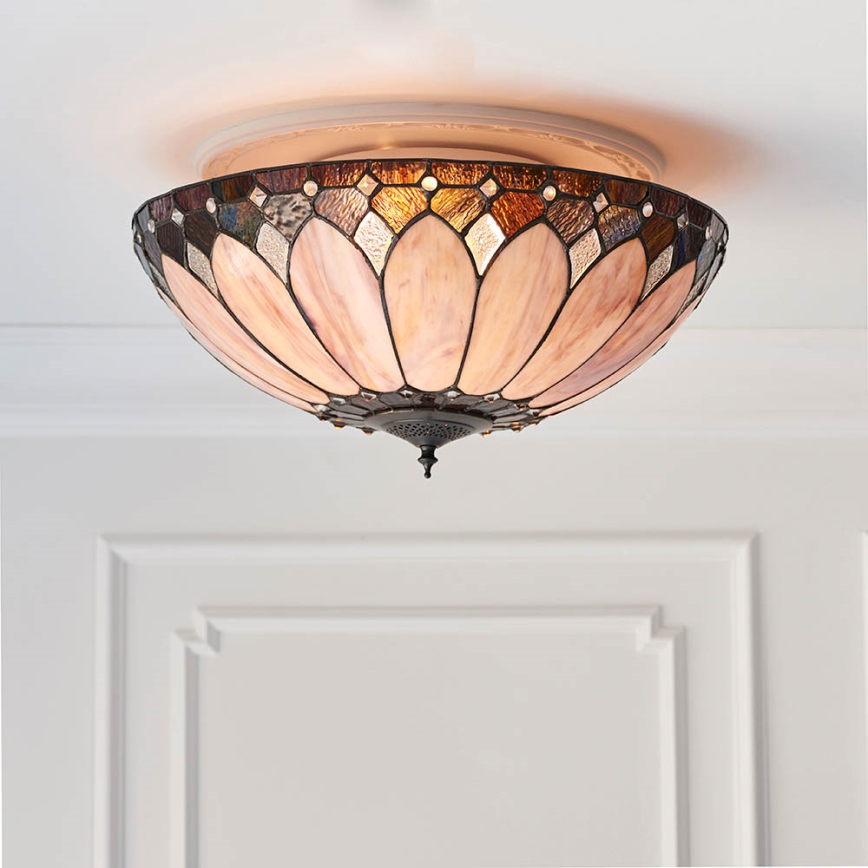 Endon 63973 - Plafondlamp BROOKLYN 2xE14/60W/230V diameter 50 cm