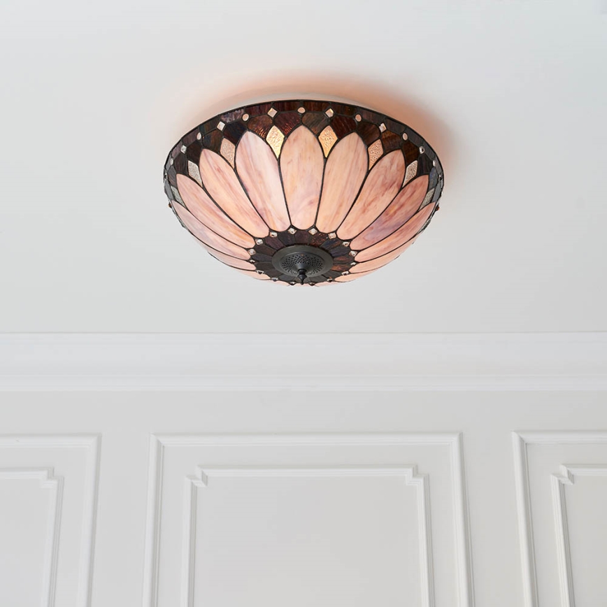 Endon 63973 - Plafondlamp BROOKLYN 2xE14/60W/230V diameter 50 cm