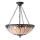 Endon 63976 - Suspension à chaîne BROOKLYN 3xE27/60W/230V Ø 50 cm