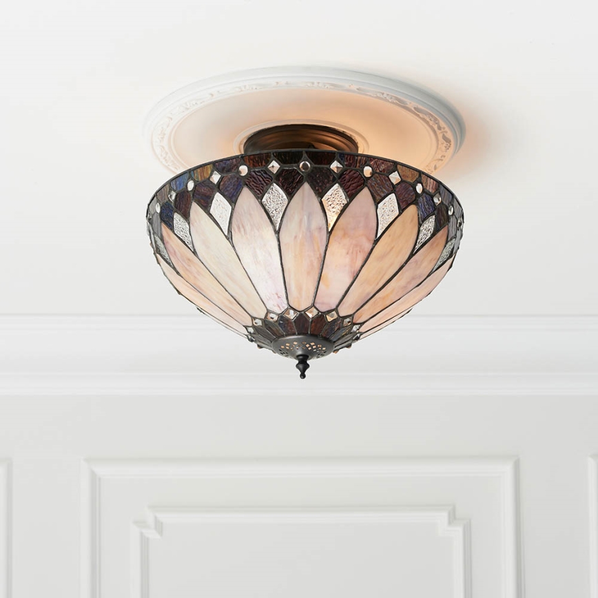 Endon 63978 - Plafonnier BROOKLYN 3xE27/60W/230V d. 40 cm
