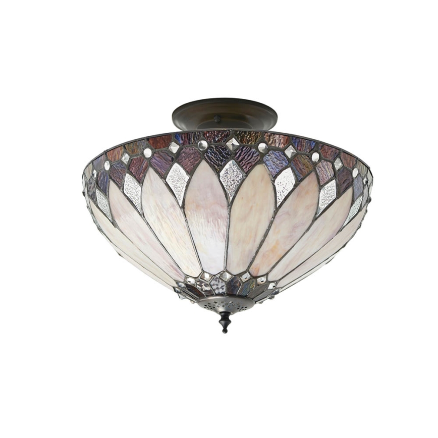 Endon 63978 - Plafonnier BROOKLYN 3xE27/60W/230V d. 40 cm