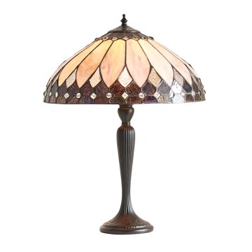 Endon 63982 - Tafellamp BROOKLYN 1xE27/60W/230V Ø 40 cm
