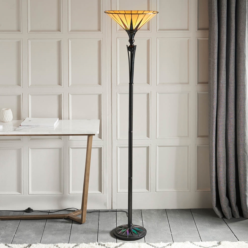 Endon 64042 - Lampadaire DARK STAR 1xE27/60W/230V d. 42 cm