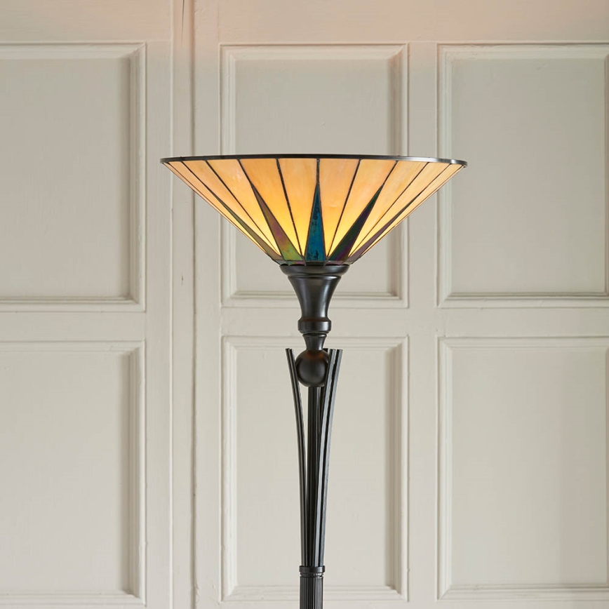 Endon 64042 - Lampadaire DARK STAR 1xE27/60W/230V d. 42 cm