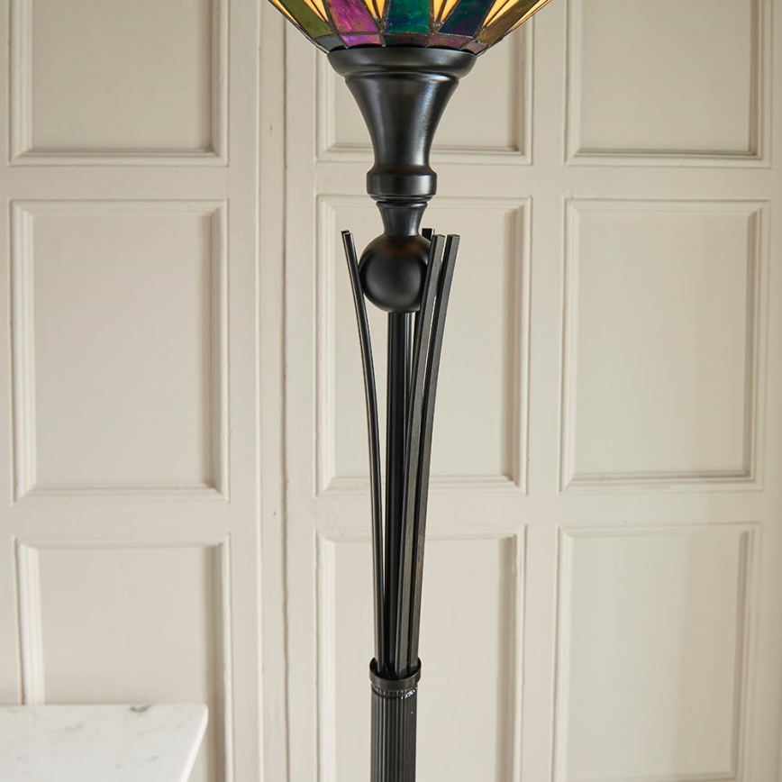Endon 64042 - Lampadaire DARK STAR 1xE27/60W/230V d. 42 cm