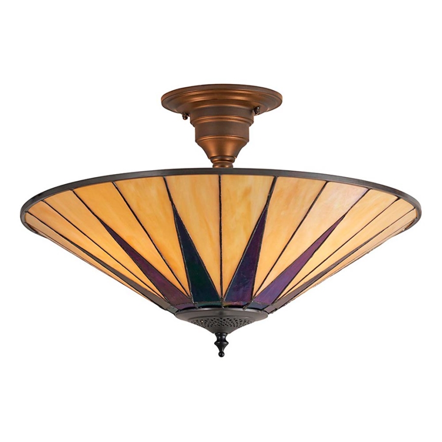 Endon 64043 - Plafonnier DARK STAR 3xE27/60W/230V d. 49 cm