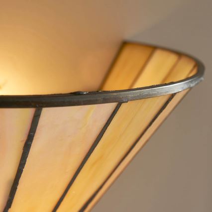 Endon 64046 - Applique murale Tiffany DARK STAR 1xE14/40W/230V