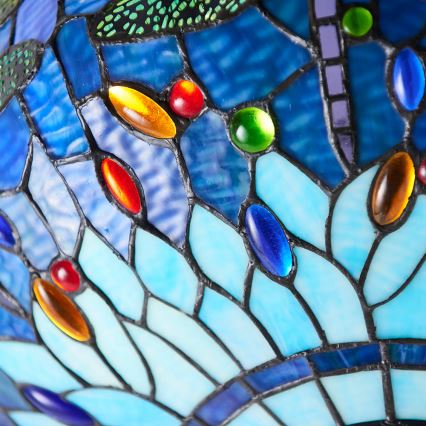 Endon 64075 - Kroonluchter met ketting DRAGONFLY 3xE27/60W/230V Ø 41 cm