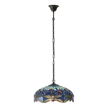 Endon 64080 - Kroonluchter aan ketting DRAGONFLY 3xE27/60W/230V Ø 41 cm