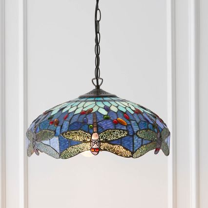 Endon 64080 - Lustre sur chaîne DRAGONFLY 3xE27/60W/230V Ø 41 cm