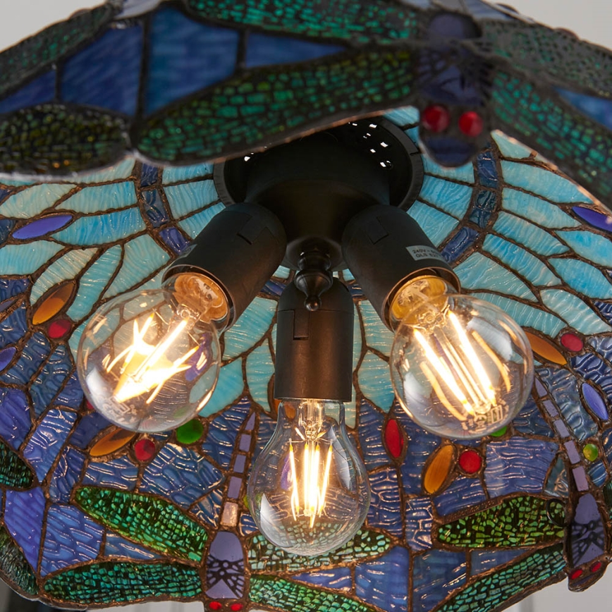 Endon 64080 - Lustre sur chaîne DRAGONFLY 3xE27/60W/230V Ø 41 cm