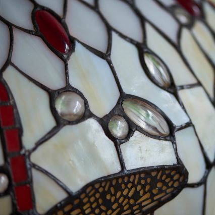 Endon 64085 - Tafellamp LIBELLE 2xE27/60W/230V diameter 41 cm