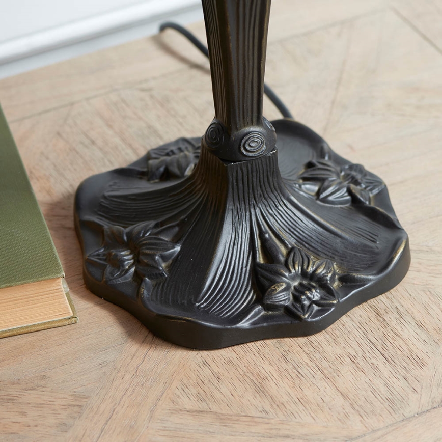 Endon 64085 - Tafellamp Tiffany DRAGONFLY 2xE27/60W/230V Ø 41 cm