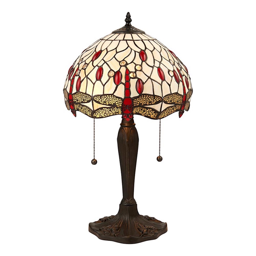 Endon 64086 - Lampe de table LIBELLULE 2xE27/60W/230V d. 30 cm