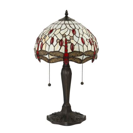 Endon 64086 - Lampe de table LIBELLULE 2xE27/60W/230V d. 30 cm