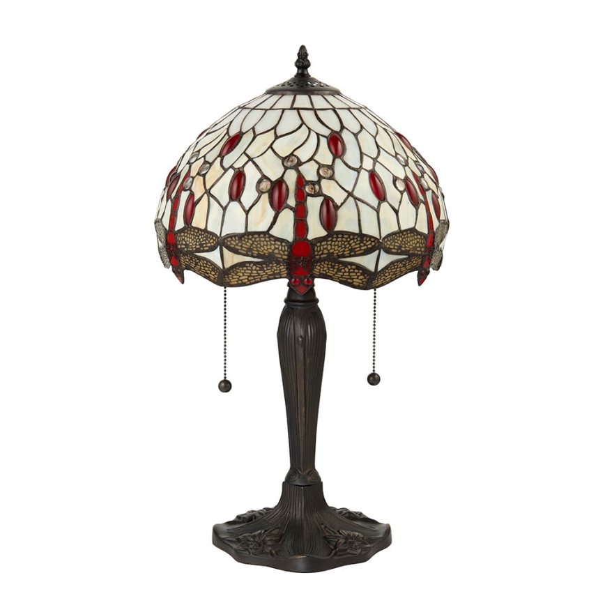 Endon 64086 - Lampe de table LIBELLULE 2xE27/60W/230V d. 30 cm