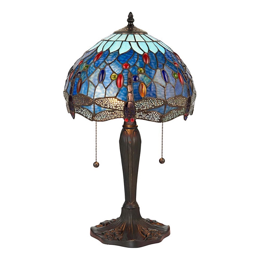 Endon 64090 - Tafellamp DRAGONFLY 2xE27/60W/230V Ø 30 cm