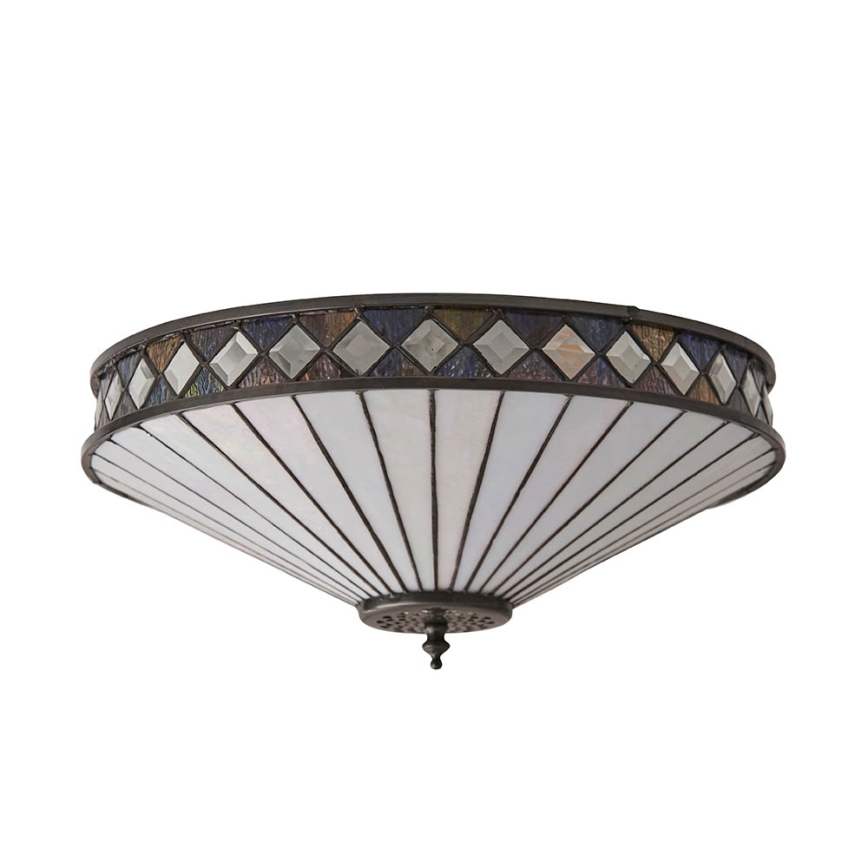 Endon 64145 - Plafondlamp FARGO 2xE27/60W/230V diameter 41,5 cm